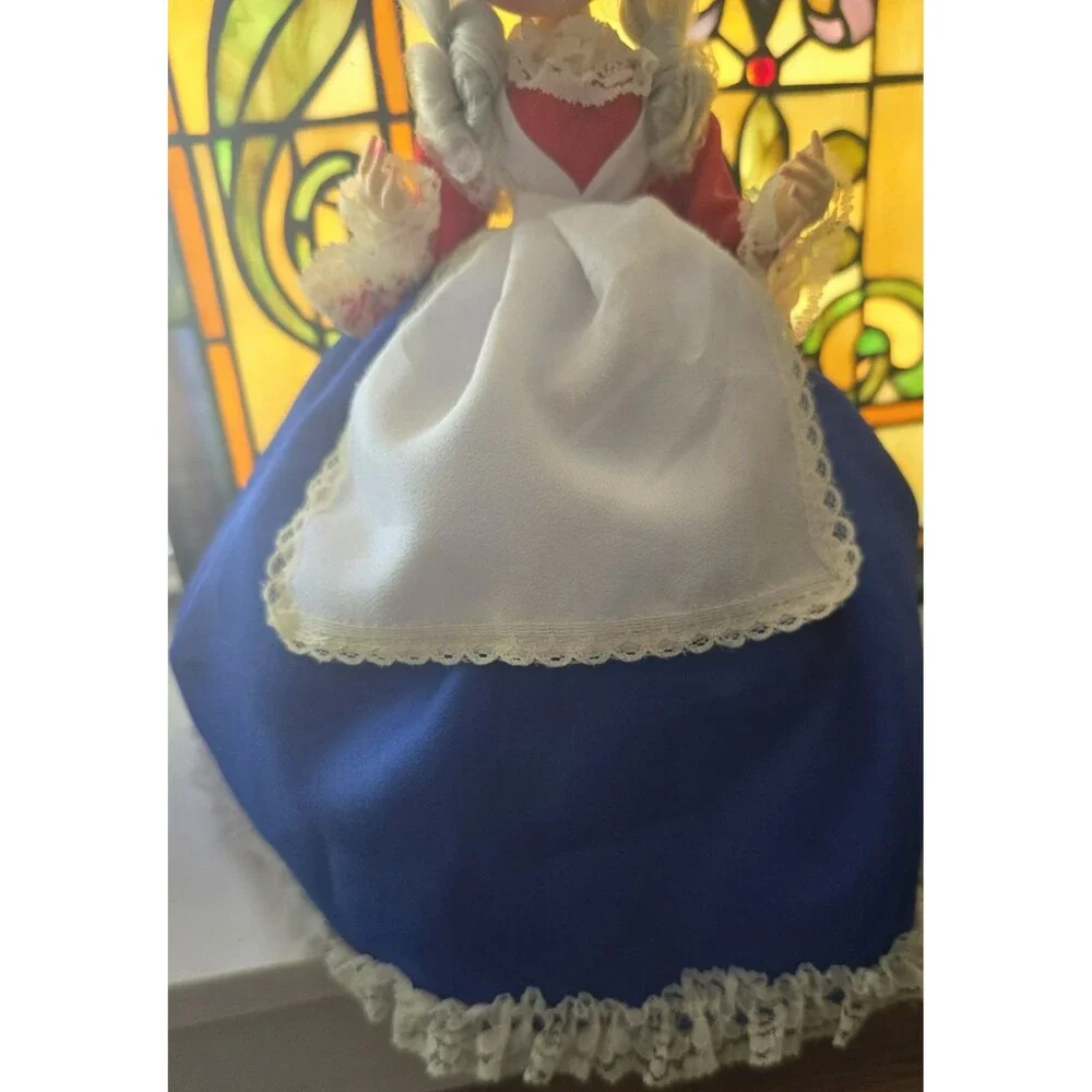Vintage 1977 Bradley Doll Patriotic Dress Southern Belle Collectible 13
